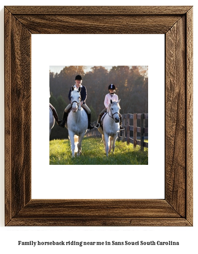 family horseback riding near me in Sans Souci, South Carolina